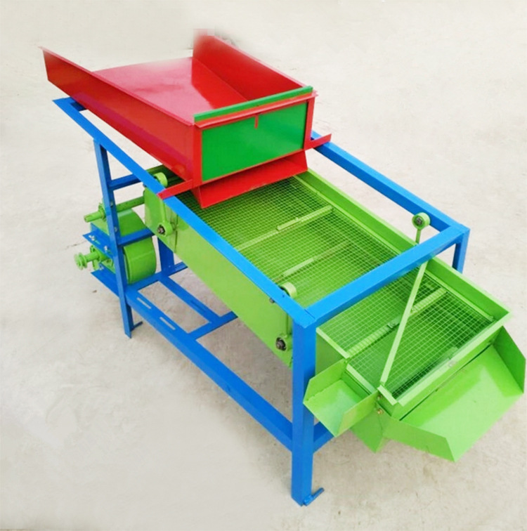 家用电动小麦谷子筛选机 高粱筛选机 黄豆挑选机 家用粮食筛选机