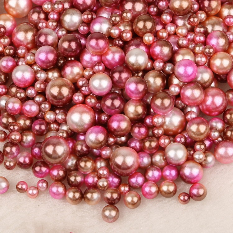 Gradient Color Pattern 1 Set ABS Gradient Color DIY Jewelry Accessories Beads
