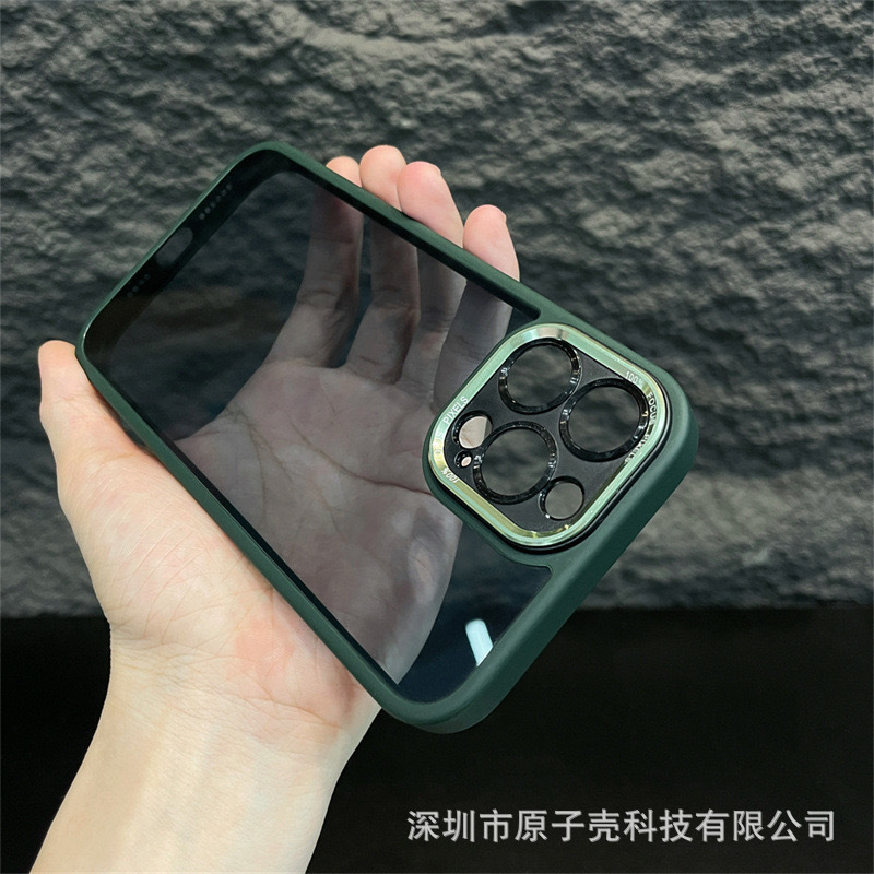 IPhone16携帯ケース磁気吸引充電イーグル・アイ二世代リンゴ14金属レンズリング透明保護カバーを適用|undefined