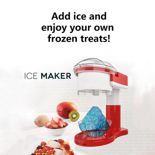 110V Smoothie Machine Ice Crusher Sorbet Smoothie Fruit Ice Cream Machine Ice Cream Machine Mixer
