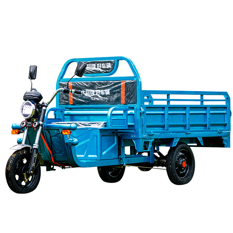 Now Electric Tricycle for Cargo, Heavy-Duty Three-Wheel Electric Battery Vehicle, Household Large Agricultural Tricycle for Express Delivery