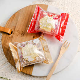中秋月饼蛋黄酥包装盒单个装密封透明加厚带盖雪媚娘圆型吸塑底托