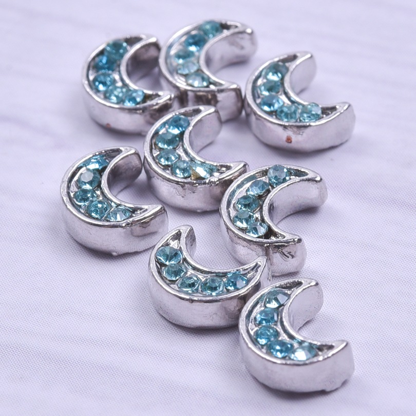 20 PCS/Package Alloy Color Block Pendant display picture 1