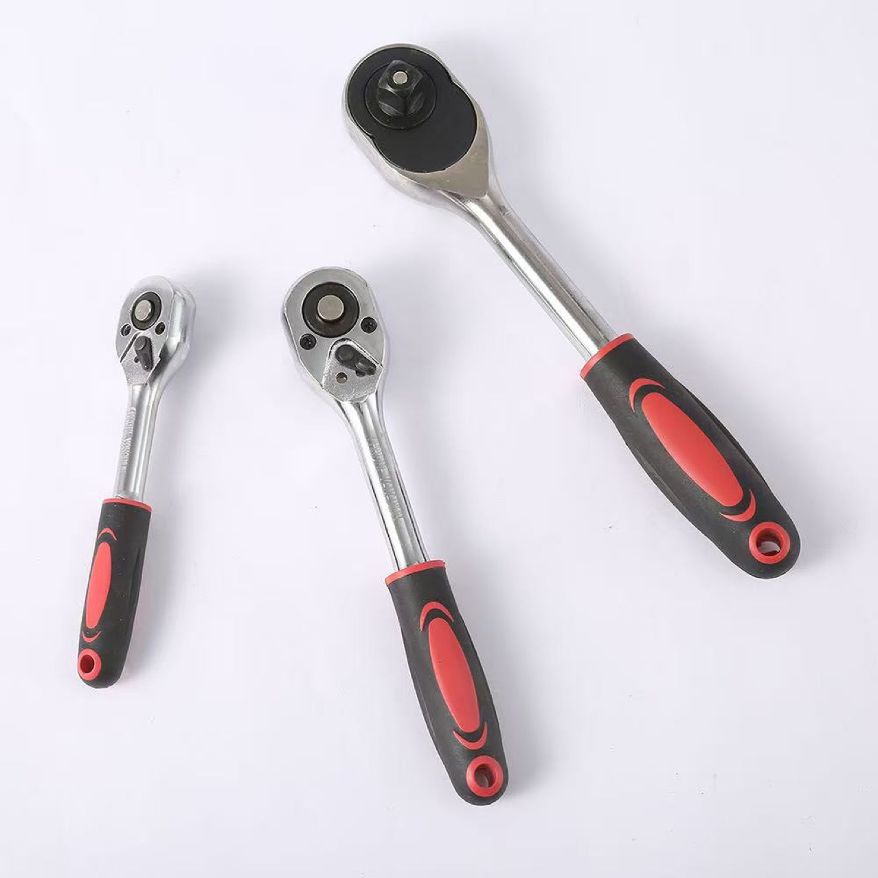 跨境棘轮扳手大中小飞双向快速套筒用汽修工具扳手工业级24齿家用