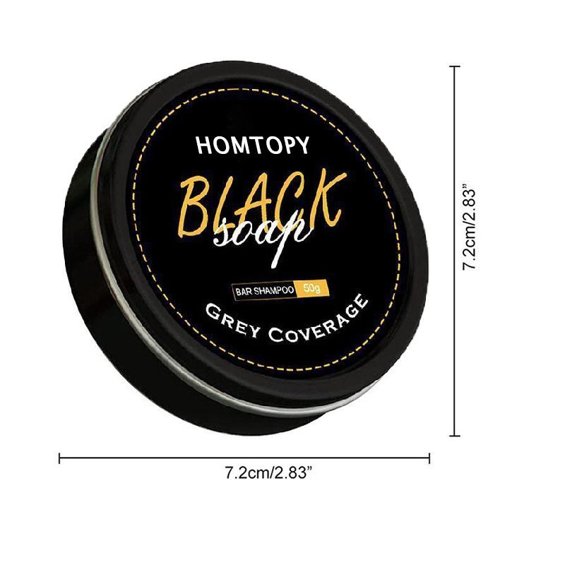 HOMTOPY何首烏シャンプーソープ 手作りエッセンシャルオイルソープ 滑らかでケアされた黒髪 オイルコントロールと髪の栄養|undefined