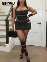 DOUCIU Summer Trend Personality Street Tight Sexy Hot Cool