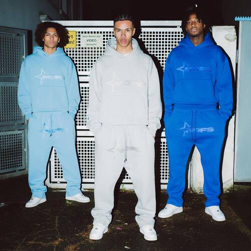 Hip-hop streetwear letter embroidery fashionable unisex crew neck sweatshirt trendy brand loose sweatshirt Y2K casual top sweatshirt