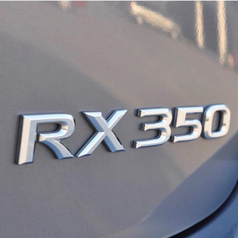 レクサス ES200 英数字ラベル ES250IS26ES350 リアステッカー RX350 トランクラベルに適しています。|undefined