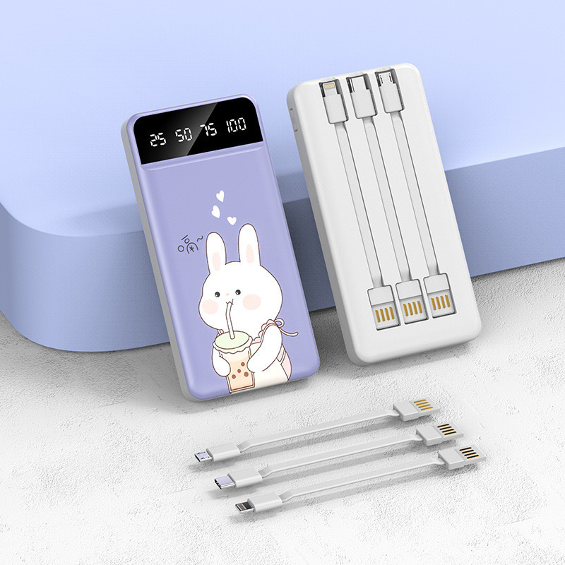 充電宝卸売り超薄型かわいいアニメ20000ミリアンペア移動電源超大容量ギフトロゴ|undefined