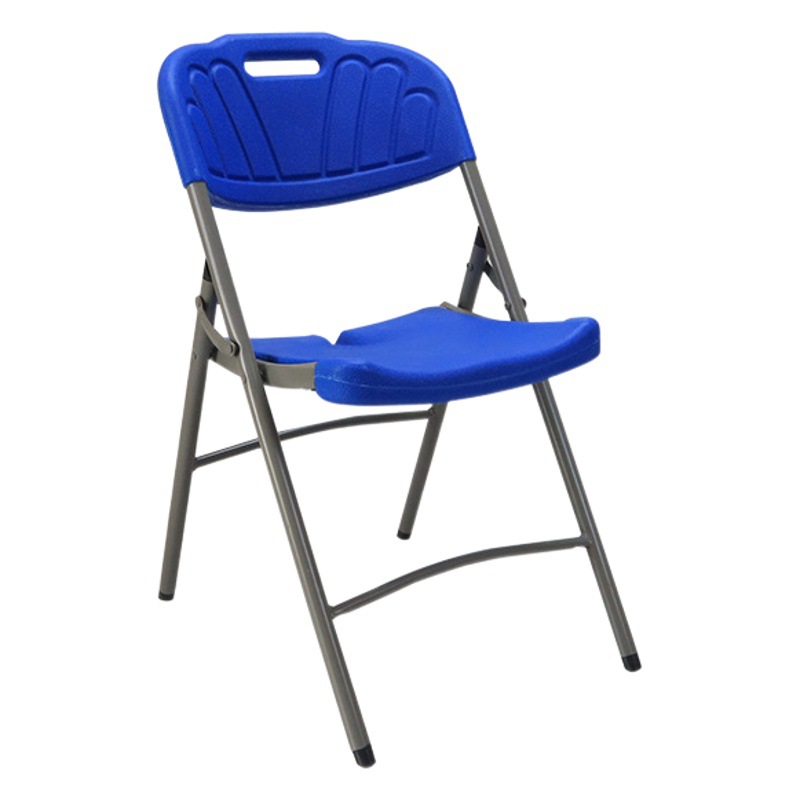 Suministro transfronterizo Silla de plástico hueco al por mayor silla plegable hogar asiento trasero Silla de conferencia de oficina portátil