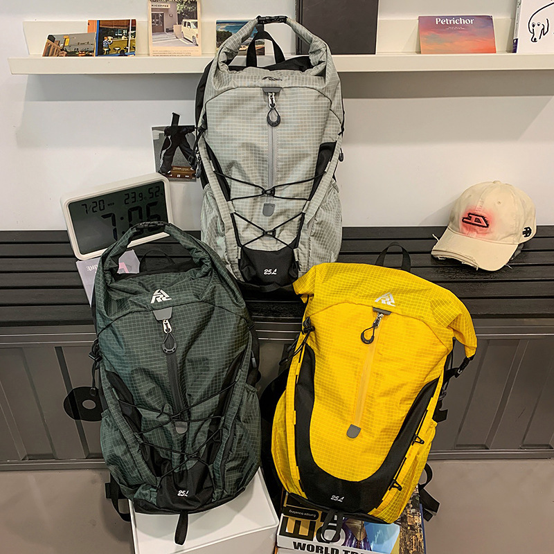 スポット耐摩耗性ナイロンアウトドア撥水35リットルバックパック登山ハイキング旅行キャンプ男性と女性のバックパック|undefined