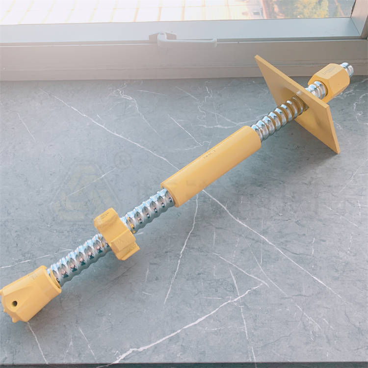自钻式中空注浆锚杆 适用于破碎底层及不成孔地层 自进式中空锚杆