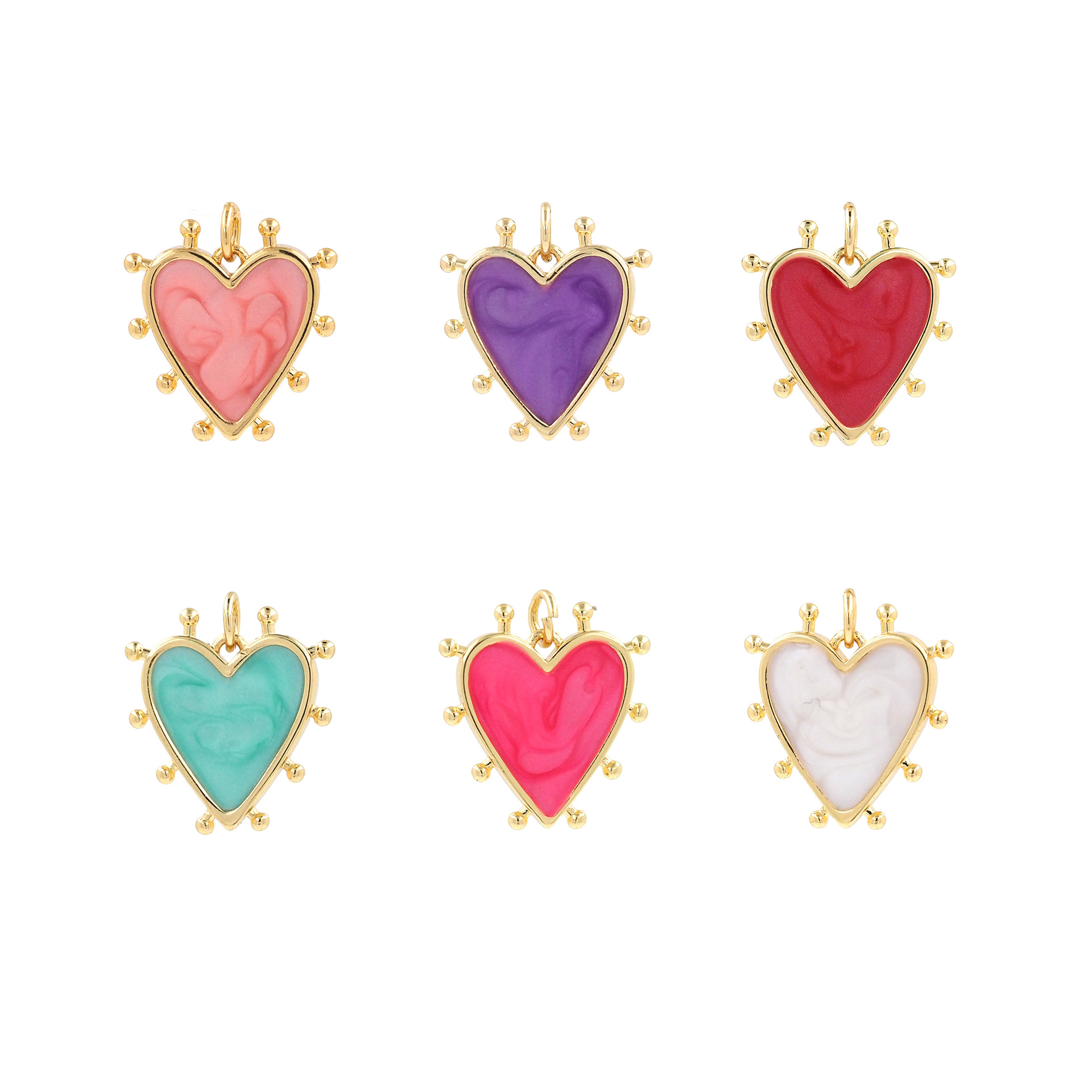 5g Weight Pendant Jewelry Making Type 19.5*18*2.8mm Jewelry Making Size DIY Jewelry Accessories Classification 1 Piece Quantity Copper Material Heart Shape Pattern Plating Design Simple Style, Classic Style Style 1 Piece 19.5*18*2.8mm Copper Heart Shape Pendant 无