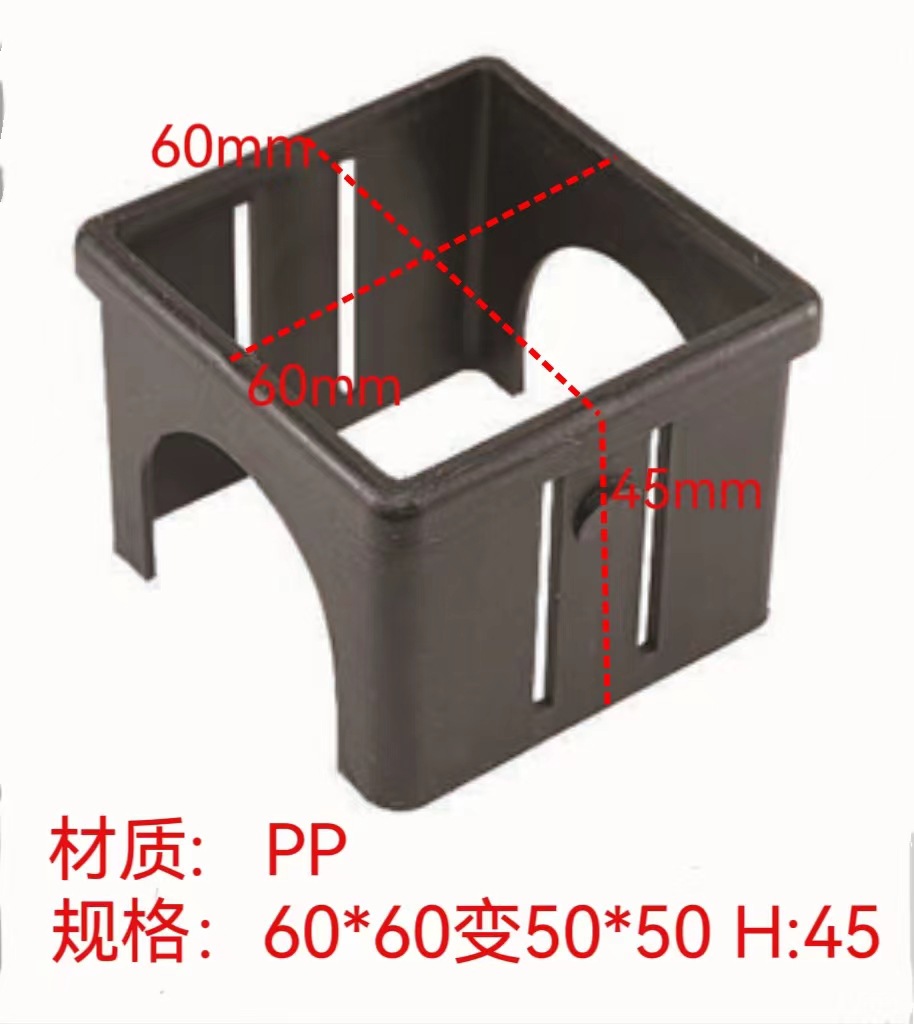 60*60/50*50 (wall thickness 1.5-2.0)