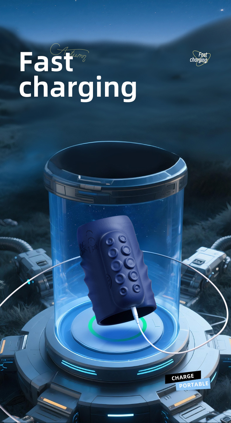 Yunman Remote-Control Vibrating Cock Ring, Silicone Penis Ring for Men — detail image 4