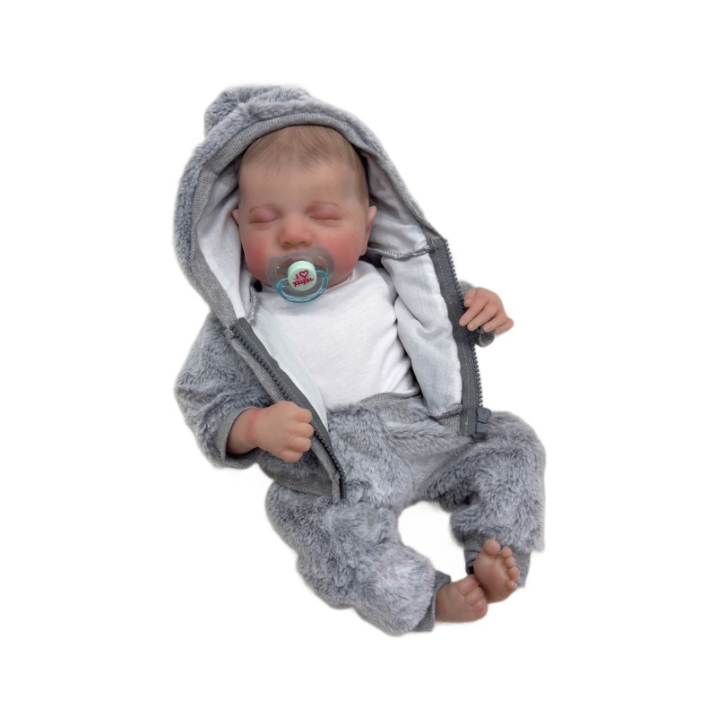 49 cm muñeca renacida imitación bebé Levi comercio electrónico transfronterizo almacén en el extranjero una venta