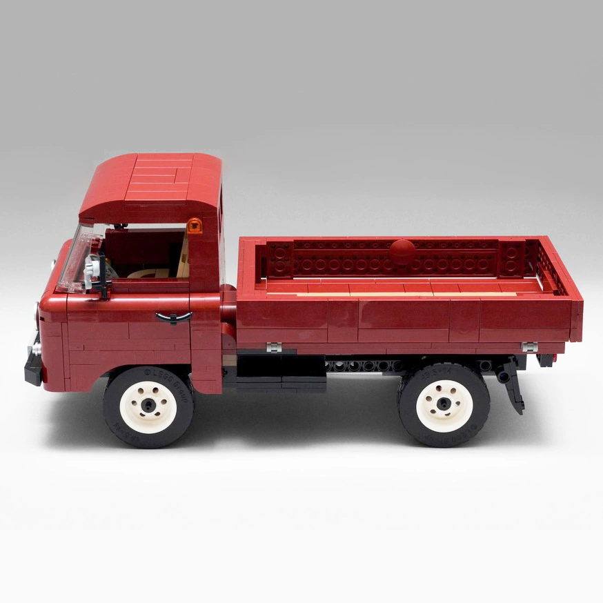 Кроссборд MOC 95535-UAZ 3303 модель грузовика совместимая с конструктором Lego Автомобильная серия строительные блоки маленькие шарики