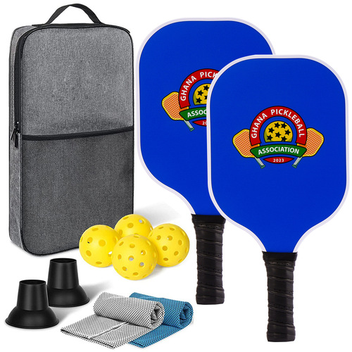 Cross-border hot-selling Pickleball paddle PP honeycomb board outdoor leisure fiberglass AliExpress Amazon wholesale