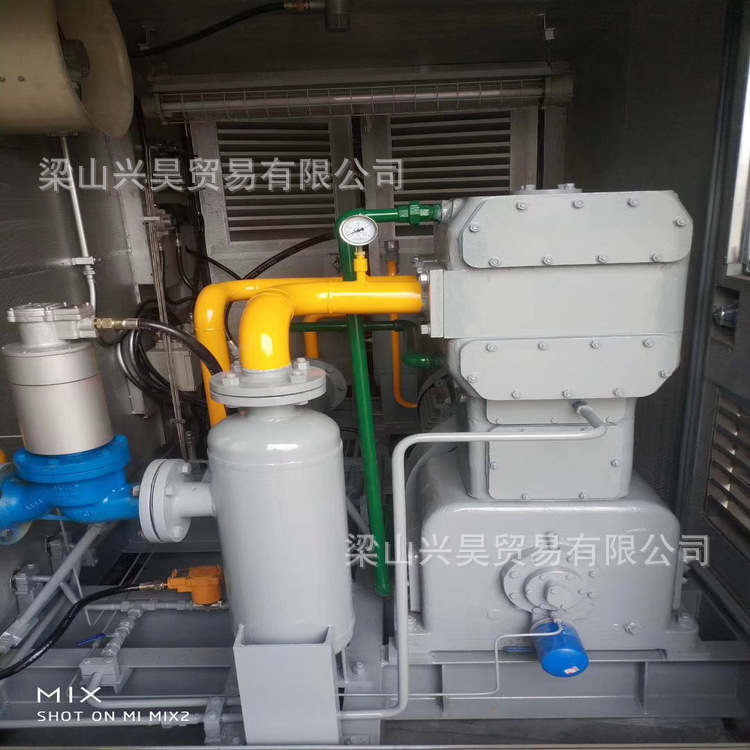 无油润滑沼气压缩机