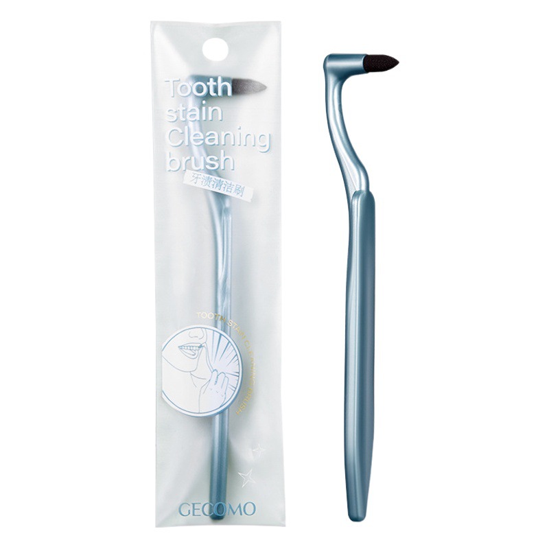 GECOMO cepillo de limpieza de manchas de dientes Limpieza de dientes mancha de dientes limpieza profunda cavidad oral no duele los dientes cabeza de cepillo de tipo L