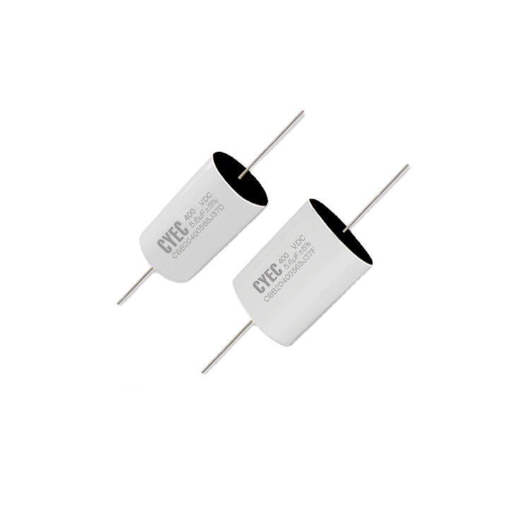 纯源CBB20 5.6uF/400V厂家批发防锈聚丙烯金属膜滤波银色 电容器