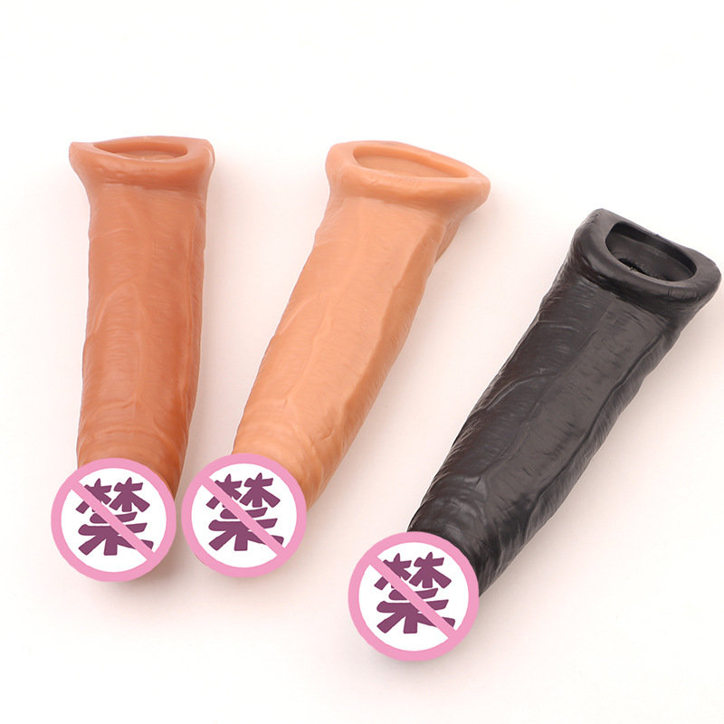 TPE Dragon-Texture Penis Sleeve, Manual Textured Cover for Couples’ Shared Play — detail image 5
