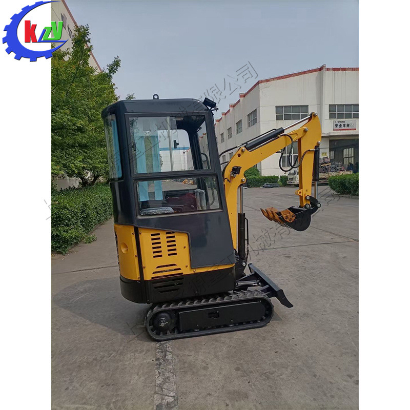 微型履带式旋挖钻机 多功能小型挖掘设备 带棚建筑工程用推土机