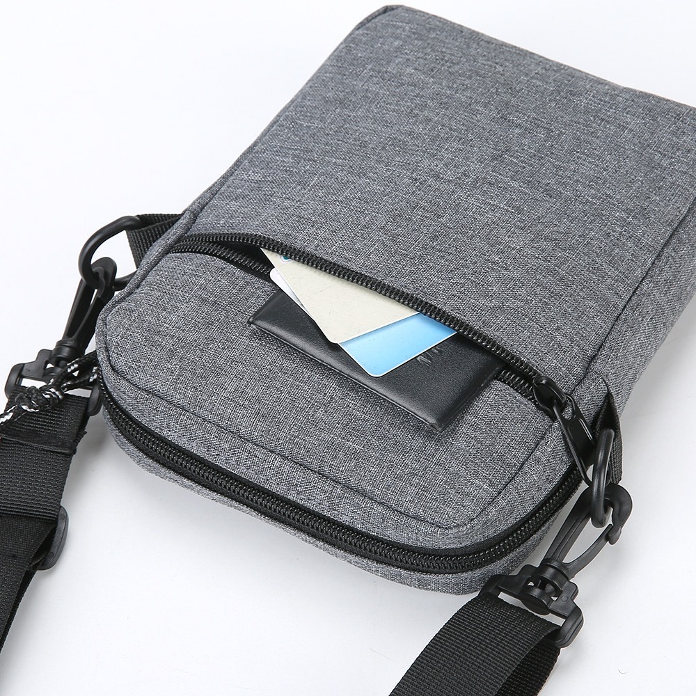 Bolso de Hombro Moderno y Sencillo, Modelo 2025, Color Sólido Informal, Bolso Bandolera Pequeño para Teléfono Móvil, Bolso Cruzado Deportivo y Moderno para Hombre