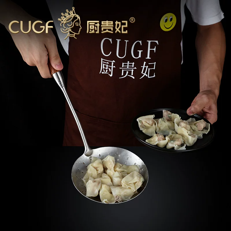 Кухонная GUIFEI 304 нержавеющая сталь черный турбоне домашняя кухня жарка кастрюля фильтр фильтр лапша осенний турбоне AEDLING