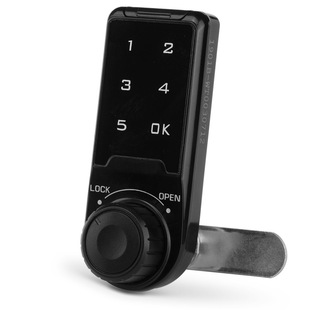 Open-hole-free steel cabinet filing cabinet locker drawer mailbox gym cabinet door electronic lock combination lock tongue lock