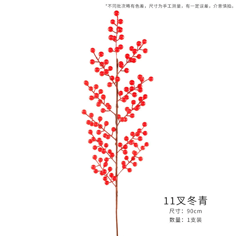 Fujiao New Year Flower Material Wholesale Simulation Flower Winter Qing You Gali Pomegranate Persimmon DIY Materials