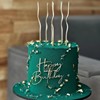 Cross -border INS Wind Birthday Happy Cake side Ak clan decoration birthday happy acrylic butterfly cake