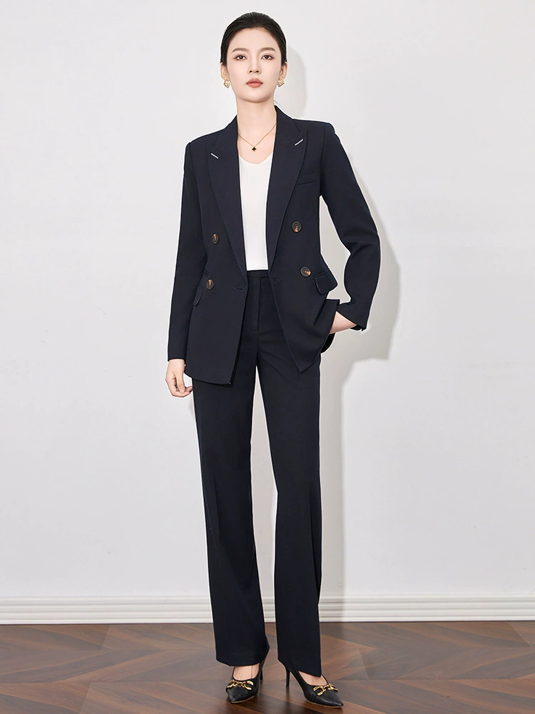 Suit, flared trousers, autumn set, bright catchy style, high-quality style