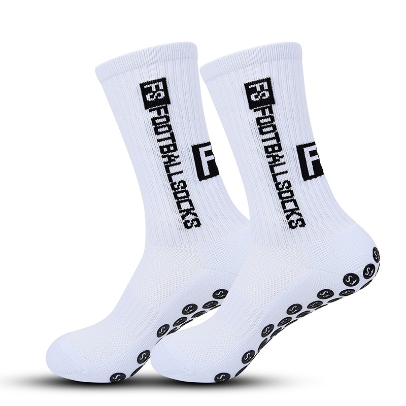 Kompressions-Fußballsocken für Erwachsene – Atmungsaktive Beinstulpen mit Schienbeinschutz, feuchtigkeitsableitendes Strickdesign für Sport und Training_voghion.com