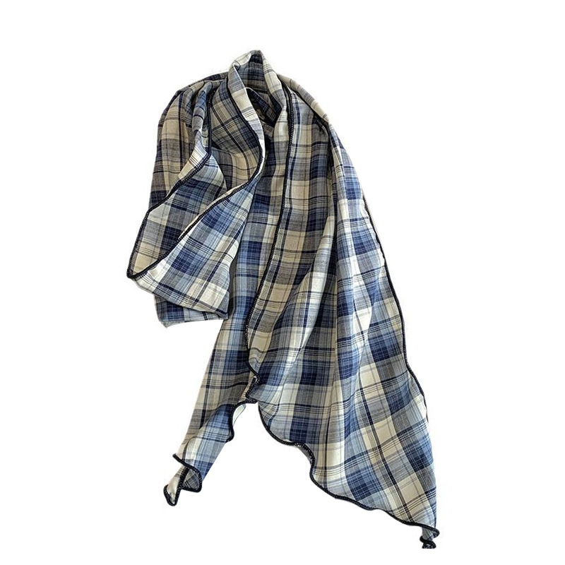 Accesorios de bufandas de seda primavera y verano nuevos productos retrógrados de lino cuadrado bufandas de cuello universal bufandas de cuello correa de pelo artístico