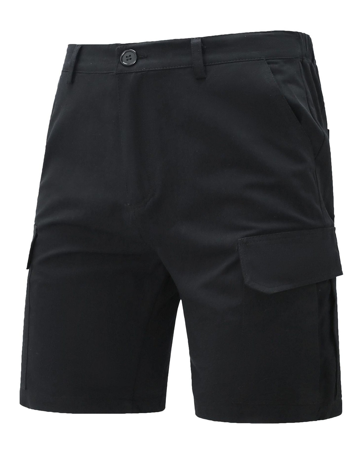 Men's Summer Beach Shorts – Lightweight Woven Fabric, Loose Fit Casual & Sports Shorts With Quick-Dry Technology (Khaki/Grey/Black)_voghion.com