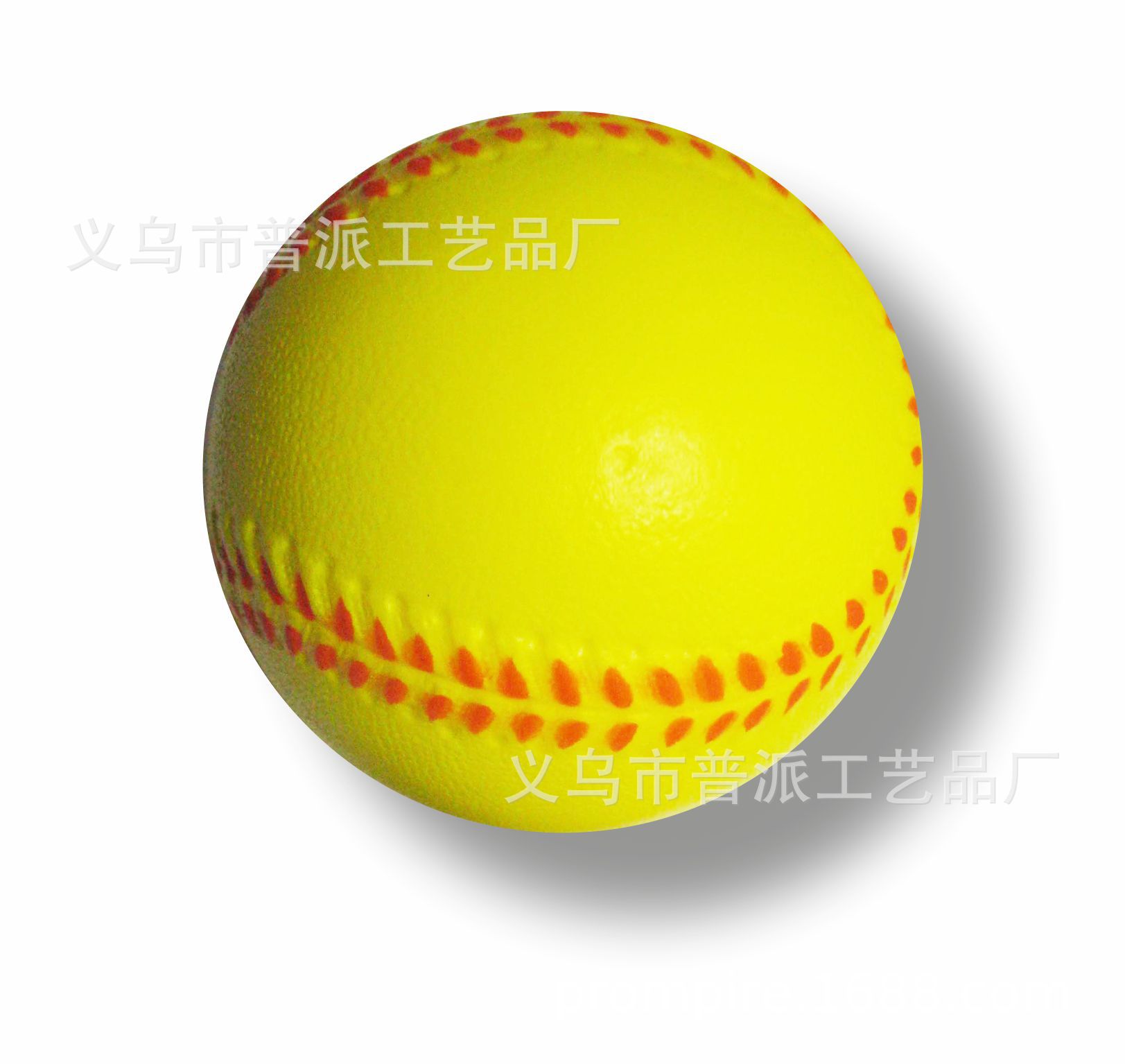 Un gran número de en stock de béisbol suave de LA PU de espuma de esponja sólida pelota elástica de béisbol de LA PU Espuma de softbol estudiante de béisbol