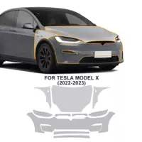 Трансграничное Специально для 20-22 Tesla modelX шаттл скрытая автомобильная одежда TPU пленка для защиты лака