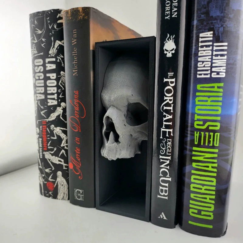Новые книги-закладки с черепом, держатели для книг в виде черепа, 3D-печатные украшения для дома, настольный декор