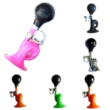 厂家批发 彩色弯喇叭 自行车蜗牛喇叭 精美车喇叭口73mm配件用品