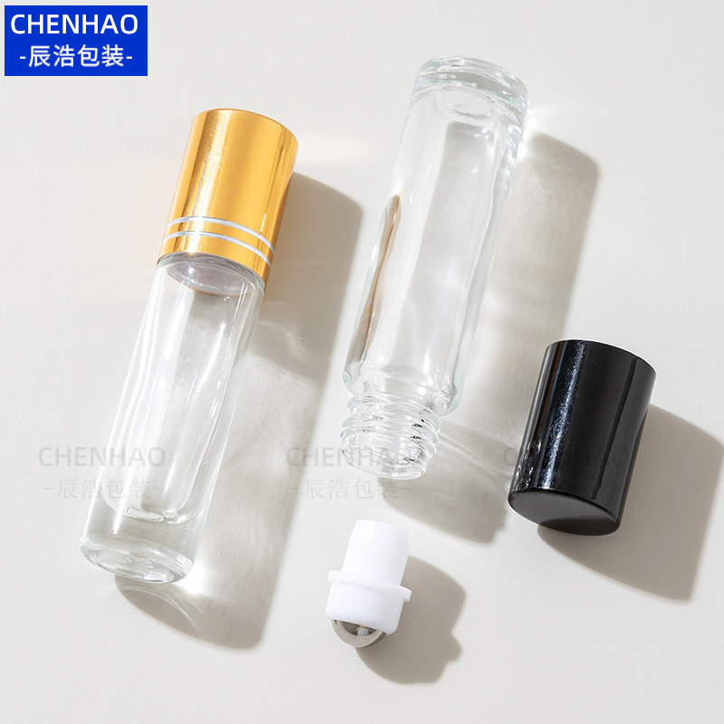 走珠瓶5ml-15ml精油滚珠瓶 10ml香水走珠瓶8ml小样分装玻璃滚珠瓶|undefined