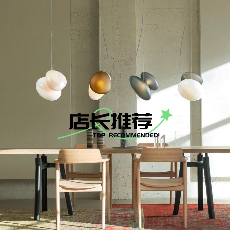 Modern Minimalist Restaurant Creative Pebble Art Glass Chandelier Bedroom Study Bar Staircase Model Building Chandelier Modern Minimalist Restaurant Creative Pebble Art Glass Chandelier Bedroom Study Bar Staircase Model Building Chandelier