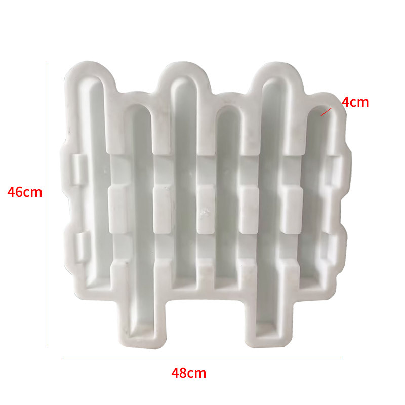 Césped Piscina de flores Molde de ladrillos Parque macizo de flores Molde de moldeo por inyección Molde de cercas de macizo de flores Molde plástico de ladrillo de estanque de flores