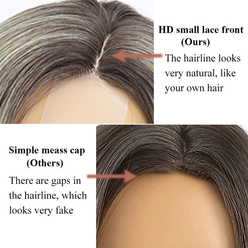 ヨーロッパとアメリカの越境電子商取引ウィッグ女性用ボブヘアグラデーショングラデーションゴールデンミディアムロング鎖骨ヘアミドル分け前頭レースフルヘッドギア|undefined