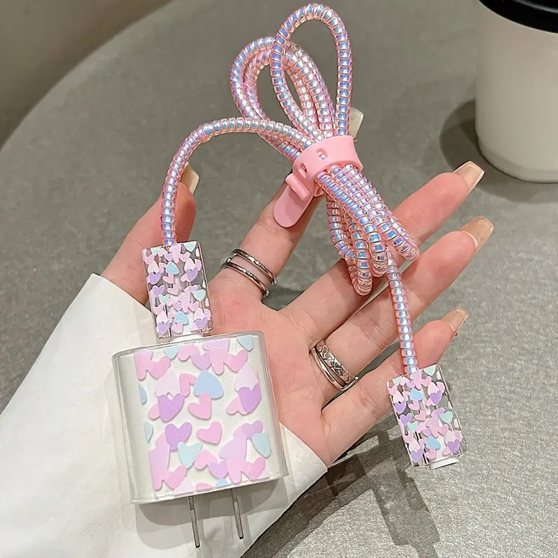 苹果20w充电器保护套适用iPhone15/16数据线头咬线器ipad2024现货