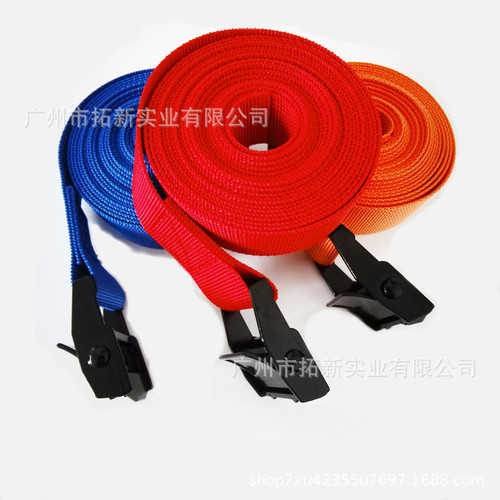 Factory wholesale zinc alloy buckle binding belt motorcycle truck cargo tensioner card board luggage rack solid 