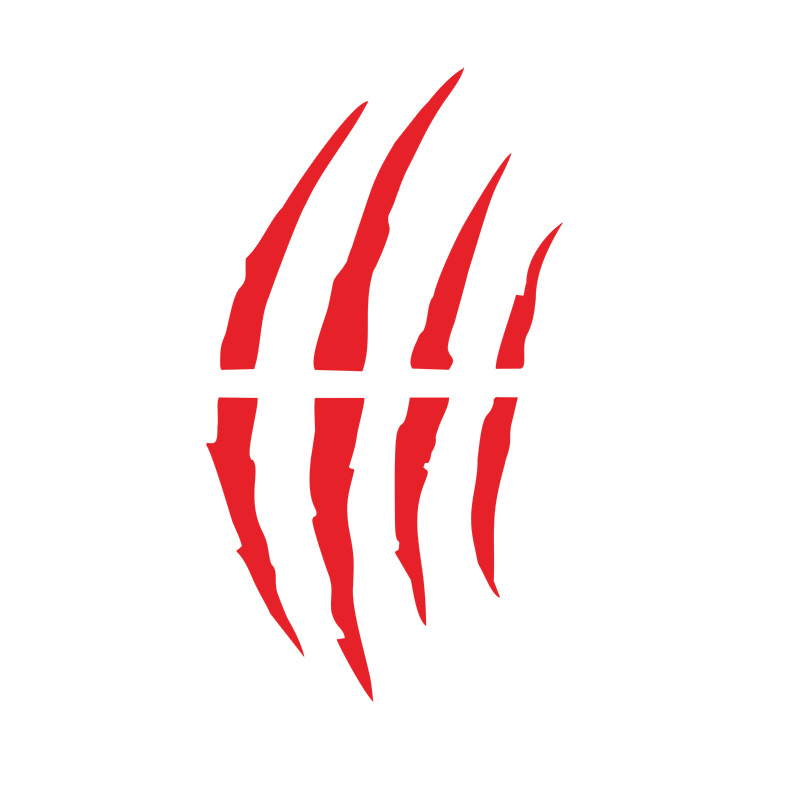 Monster Ghost Claw Scratch Sticker Personalisierte Kreative DIY Offroad Motorrad Helm Dekoration_voghion.com