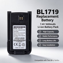 适配海能达TC585 TC500S TC510 TC560 TC508对讲机电池 BL1719