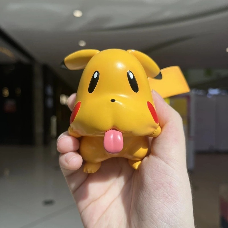Ghost Pikachu Pokémon Gk Figure Cute Desktop Ornament Doll Model Cross-Border