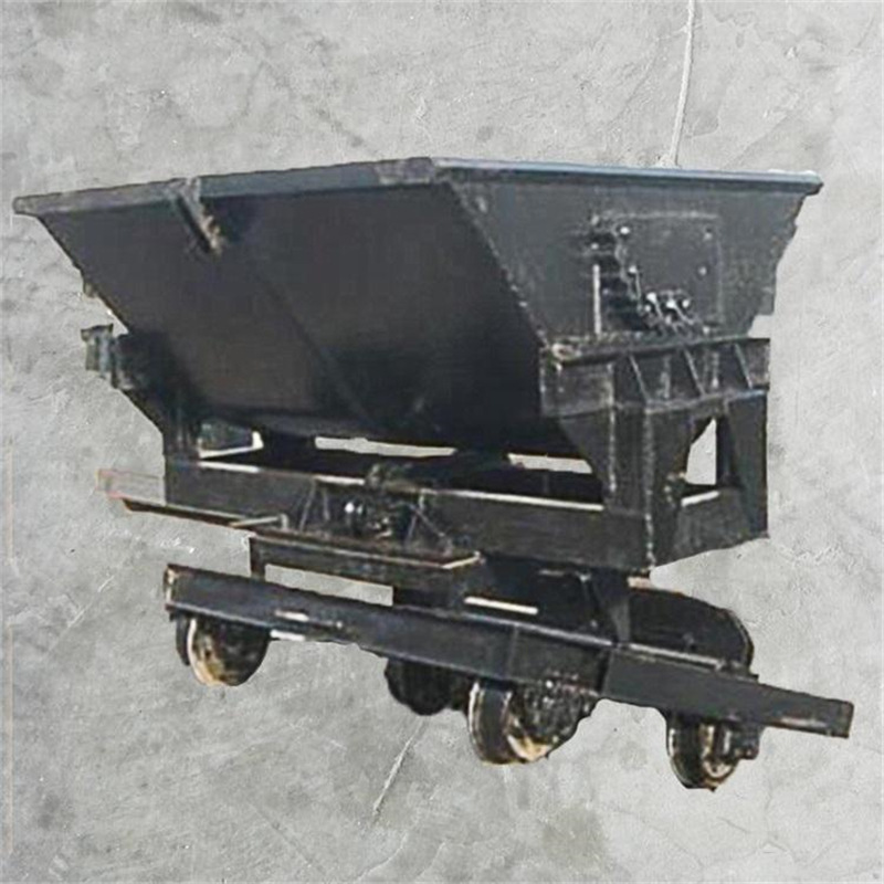 煤矿用PGSX 三面翻矸车 操作方便性能稳定运输矿车翻矸卸载系统